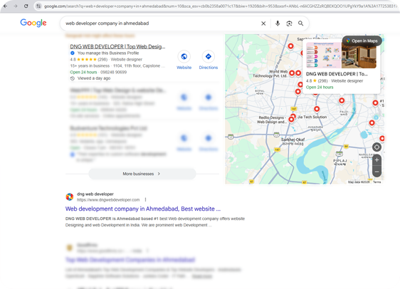 Google Analytics Chart of Proven SEO Result by Best SEO Company Ahmedabad